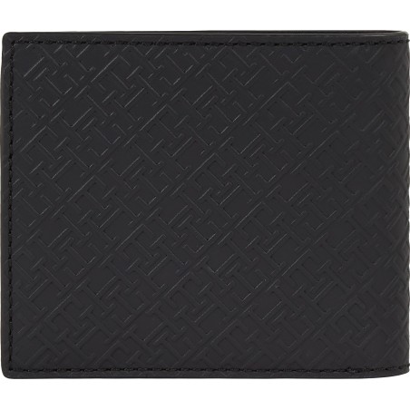 Portefeuille TH Monogram en Cuir