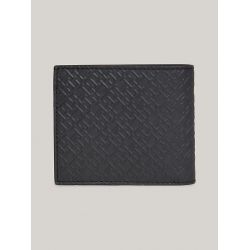 Portefeuille TH Monogram en Cuir