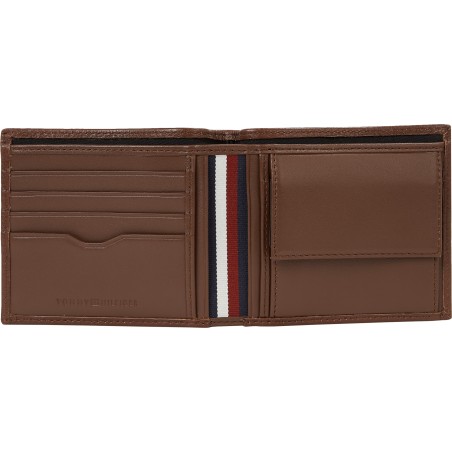 Portefeuille Central en Cuir 