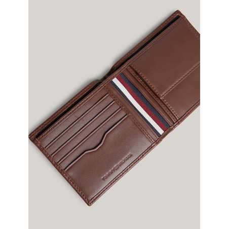 Portefeuille Central en Cuir 