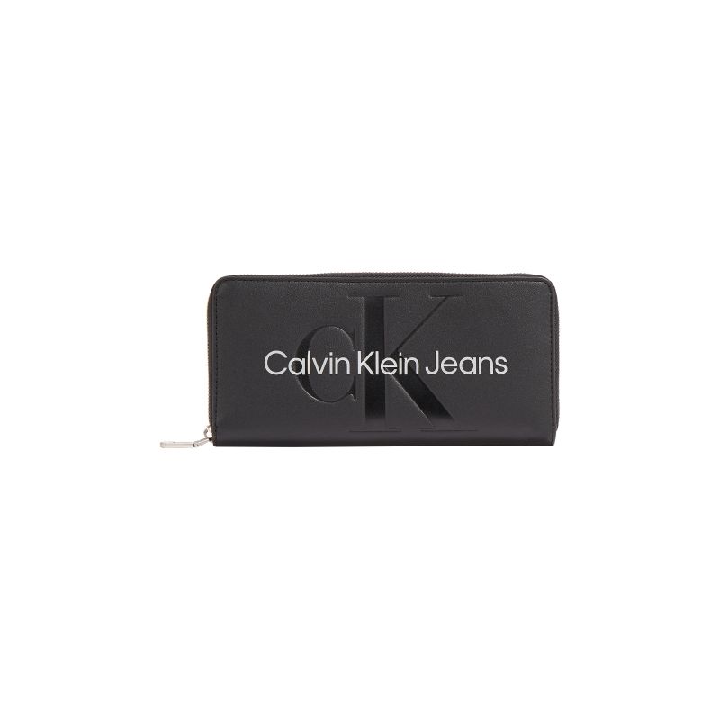 Compagnon Zippé Sculpted en Synthétique - Calvin Klein