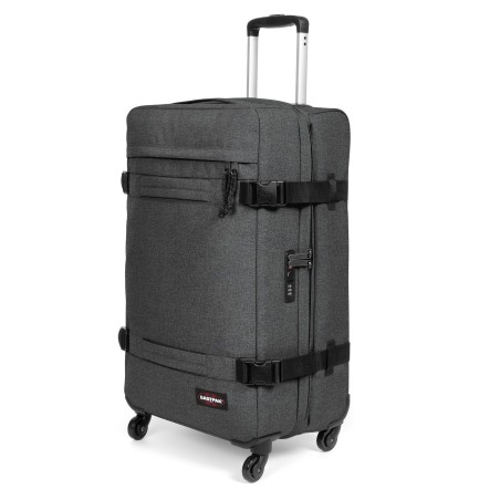 Valise 75cm Transit'R 4 L en Toile -Black Denim