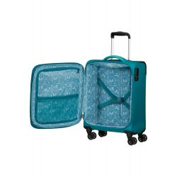 Valise Cabine 4 Roues 55cm Pulsonic en Toile