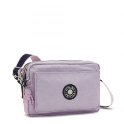 Sac Bandoulière Abanu M Gentle Lilac Block en Toile