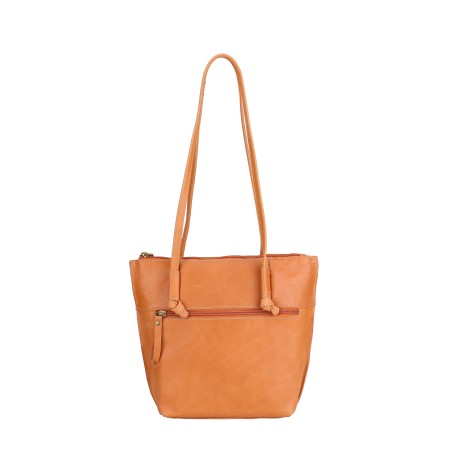 Sac shopping S en cuir