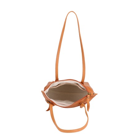 Sac shopping S en cuir