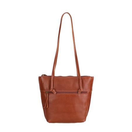 Sac shopping S en cuir