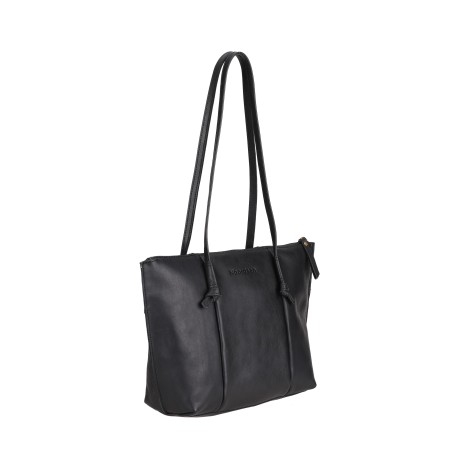 Sac shopping M en cuir