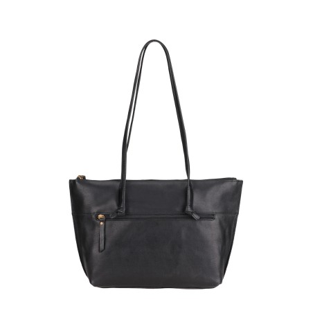 Sac shopping M en cuir