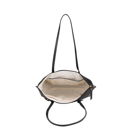 Sac shopping M en cuir