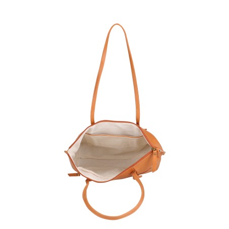 Sac shopping M en cuir