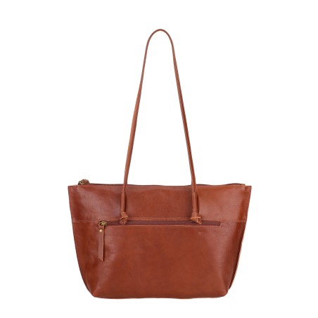 Sac shopping M en cuir
