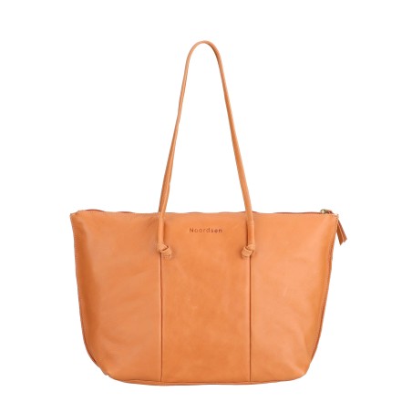 Sac shopping L en cuir