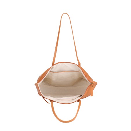Sac shopping L en cuir