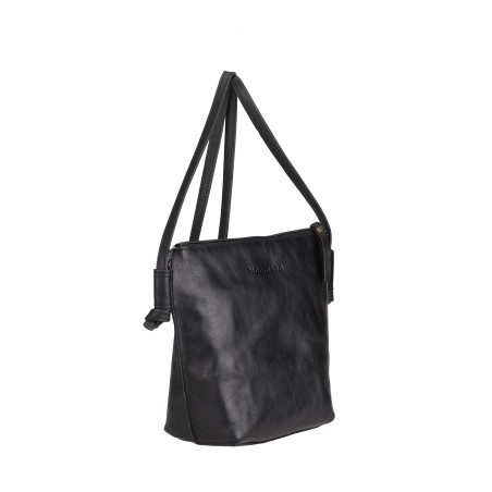 Sac bandoulière M en cuir