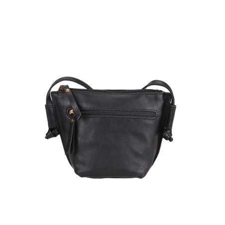 Sac bandoulière S en cuir