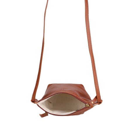 Sac bandoulière S en cuir
