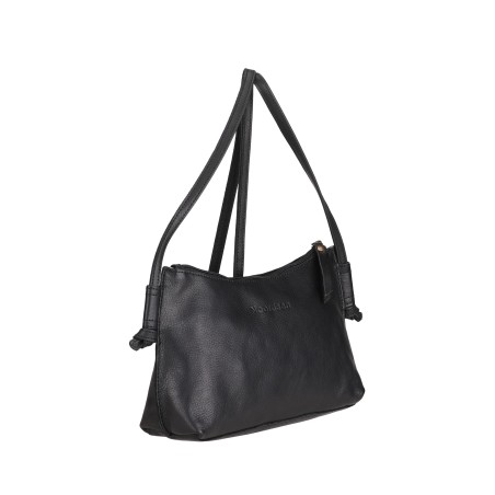 Sac bandoulière M en cuir