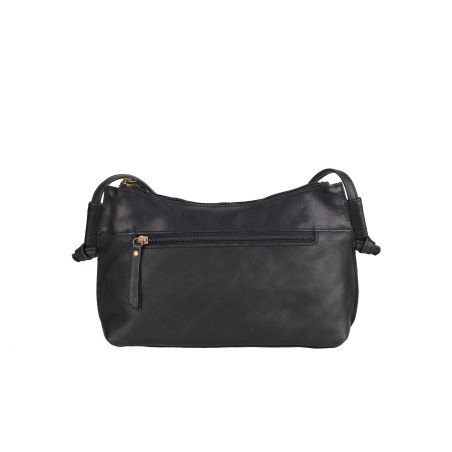 Sac bandoulière M en cuir