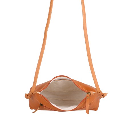 Sac bandoulière M en cuir