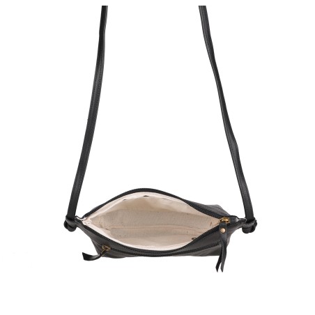 Sac bandoulière S en cuir