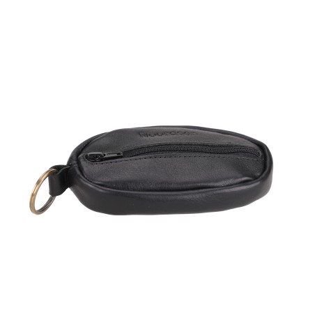 Porte monnaie zippée en cuir