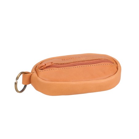Porte monnaie zippée en cuir