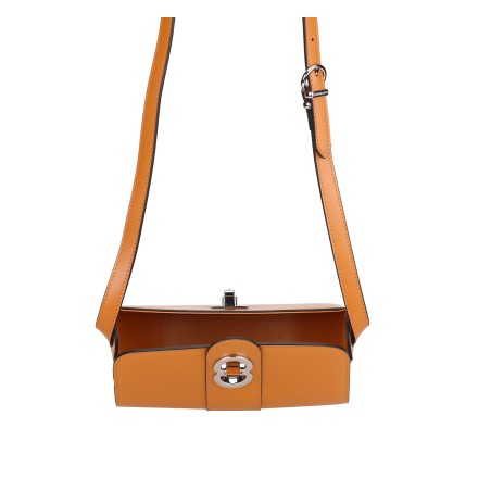 Sac bandoulière croûte de cuir Hailey