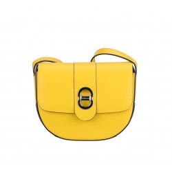 Sac bandoulière croûte de cuir Hailey
