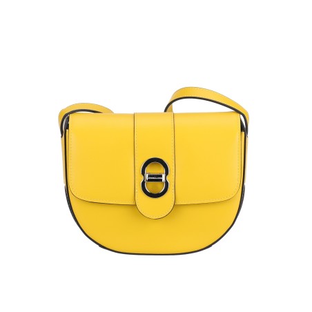 Sac bandoulière croûte de cuir Hailey