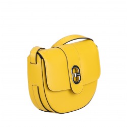 Sac bandoulière croûte de cuir Hailey