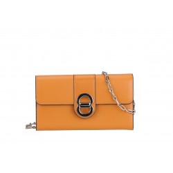 Pochette bandoulière croûte de cuir Hailey