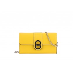 Pochette bandoulière croûte de cuir Hailey