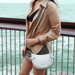 Sac bandoulière cuir Aria