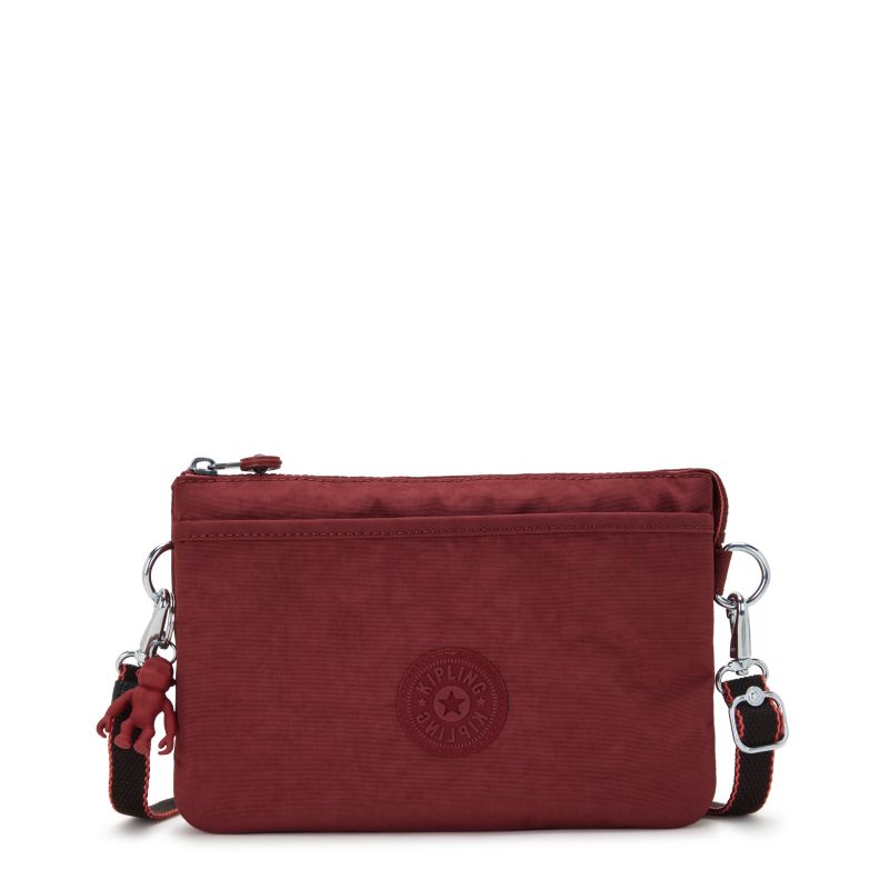 Petit Sac Bandoulière RIRI Flaring Rust en Toile - Kipling