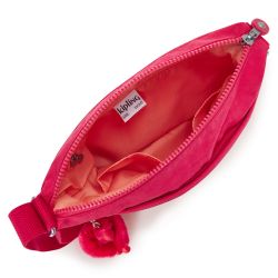 Sac Bandoulière Arto Confetti Pink en Toile - Kipling