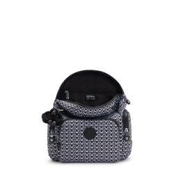 City Zip Mini Signature Print en Toile - Kipling