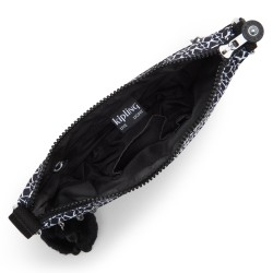 Sac Bandoulière Arto S Signature Print en Toile - Kipling