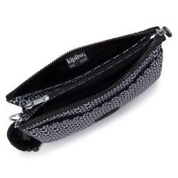 Petit Sac Bandoulière Signature Print en Toile