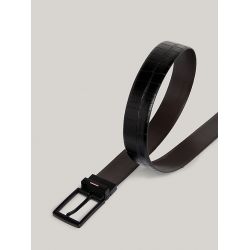 Ceinture Business Texture Réversible 115CM