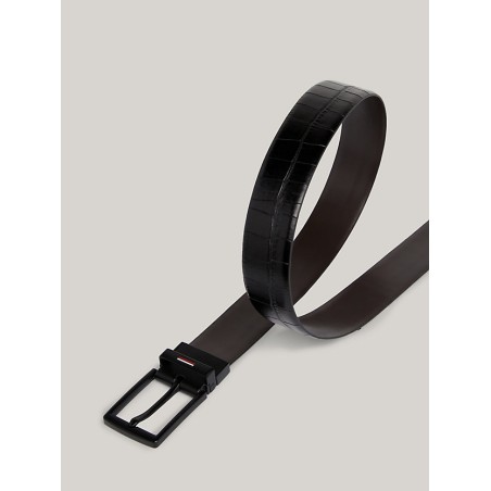 Ceinture Business Texture Réversible 115CM