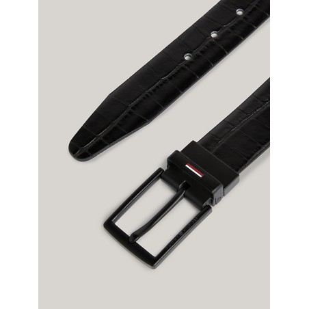 Ceinture Business Texture Réversible 115CM