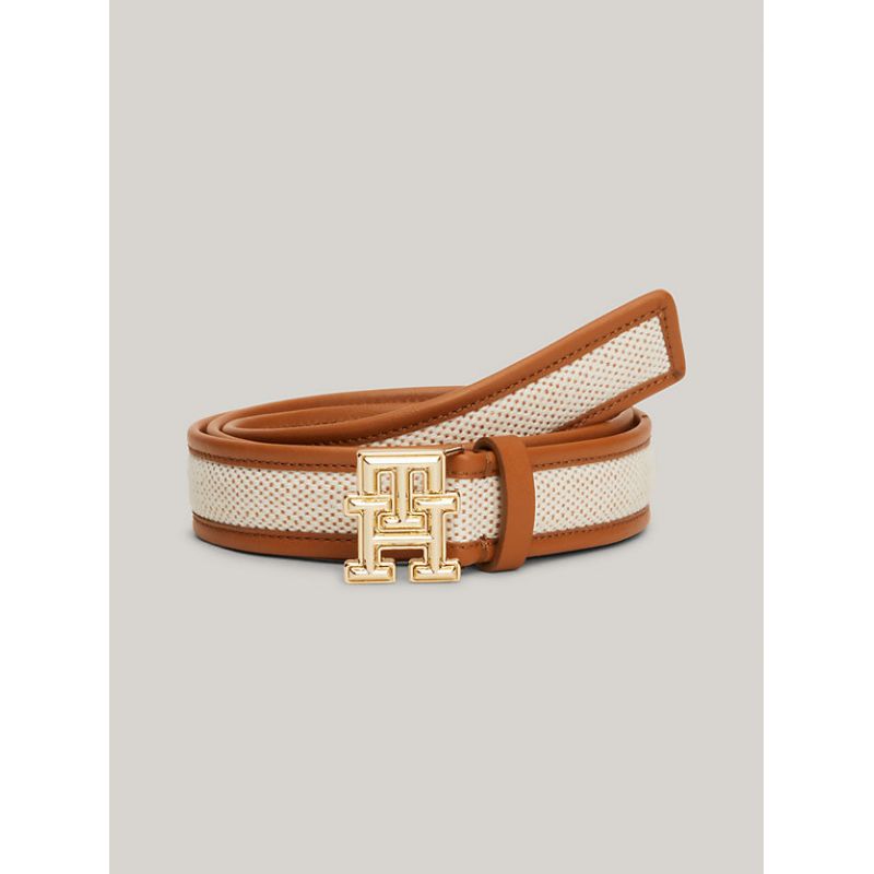 Ceinture TH Logo Bombe 2.5cm en Toile