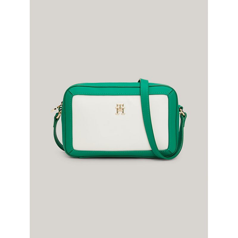 Sac Bandoulière Essential en Toile - Tommy Hilfiger Sac Bandoulière Essential en Toile - Tommy Hilfiger