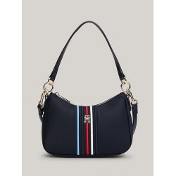 Sac Baguette Poppy Plus en Toile - Tommy Hilfiger