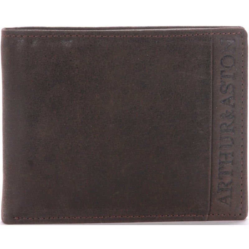 Portefeuille Italien en Cuir Vachette Vieilli - Arthur & Aston
