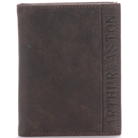 Porte-Cartes en Cuir Vachette Vieilli - Arthur & Aston