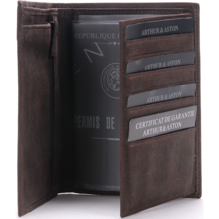 Portefeuille en Cuir Vachette - Arthur & Aston