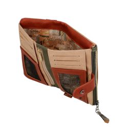 Portefeuille Peace and Love en Synthétique