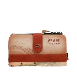 Portefeuille Peace and Love en Synthétique